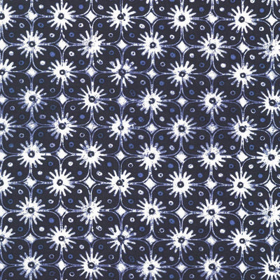 KASMIR FABRICS-LIGHT SHOW - INDIGO