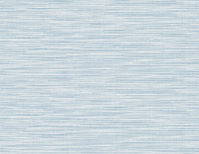 SEABROOK WALLPAPER-REEF STRINGCLOTH-BLUE FROST-LN11312