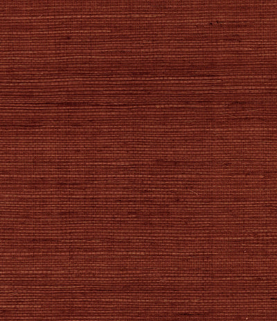 SEABROOK WALLPAPER-SISAL GRASSCLOTH-CABERNET-LN11801