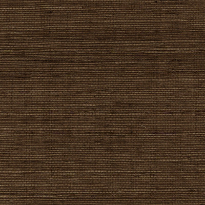 SEABROOK WALLPAPER-SISAL GRASSCLOTH-CHOCOLATE-LN11816