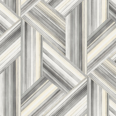 Diamond Inlay Charcoal Grass Wallpaper EW11700 by Seabrook Wallpaper