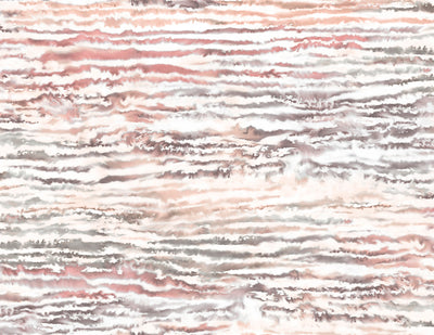 SEABROOK WALLPAPER-WATERCOLOR WAVES-SMOKED PEACH-LW50501