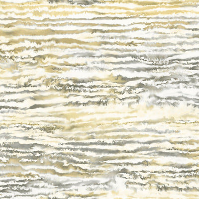 SEABROOK WALLPAPER-WATERCOLOR WAVES-GOLDEN DUSK-LW50507