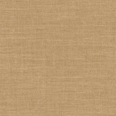 SEABROOK WALLPAPER-HOPSACK EMBOSSED VINYL-HONEY BROWN-LW51105