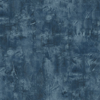 SEABROOK WALLPAPER-RUSTIC STUCCO FAUX-DENIM BLUE-LW51702