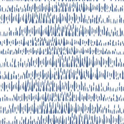 SEABROOK WALLPAPER-BRUSH MARKS-NAVY AND WHITE-LW51802