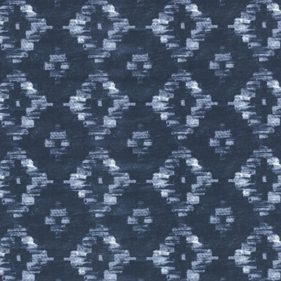 KASMIR FABRICS-MANITOBA - BLUE
