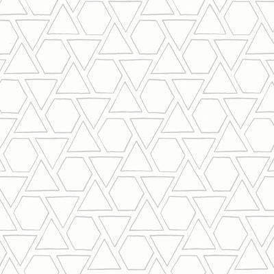 SEABROOK WALLPAPER-SUN SHAPES-DAYDREAM GRAY-MB30105