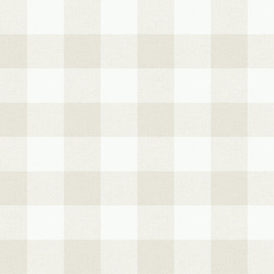 SEABROOK WALLPAPER-PICNIC PLAID-SAND DUNES-MB31905