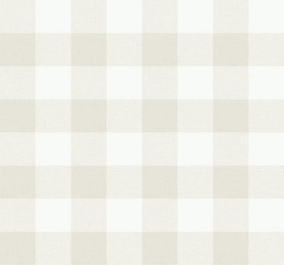 SEABROOK WALLPAPER-PICNIC PLAID-SAND DUNES-MB31905