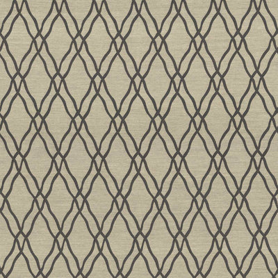 KASMIR FABRICS-MEANDER TRELLIS - SLATE