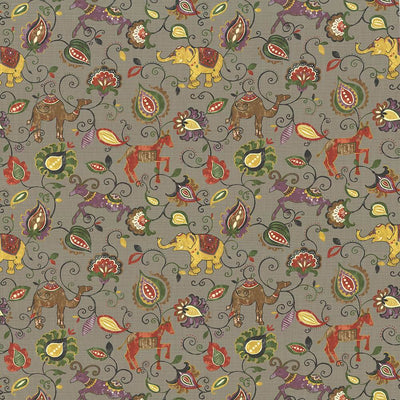 KASMIR FABRICS-MENAGERIE - GLACIER