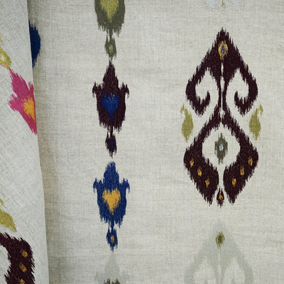 JF Fabrics , a selection of fabrics such as velvet, damask, cotton, silk, linen and sheers.
