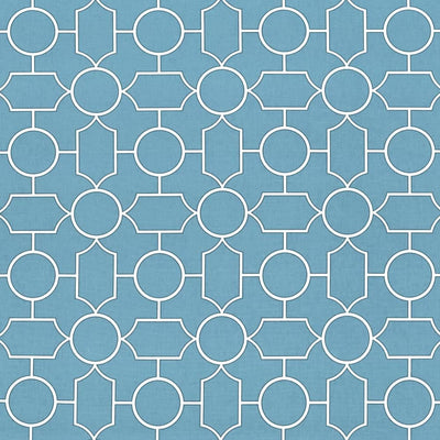 KASMIR FABRICS-MEZZANINE - PEACOCK