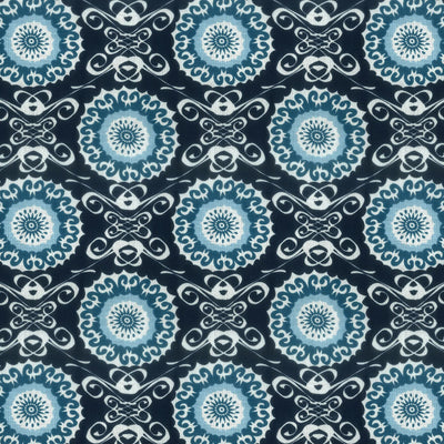 STOUT FABRICS-MIDSUMMER 3 NAVY