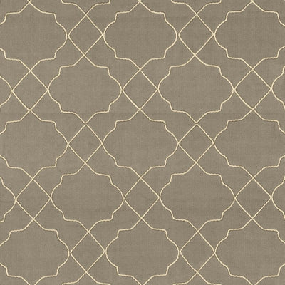 KASMIR FABRICS-MOROCCAN TRELLIS - SILVER CLOUD
