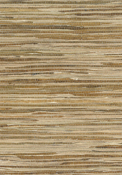SEABROOK WALLPAPER-WATER HYACINTH-BROWN-NR119X
