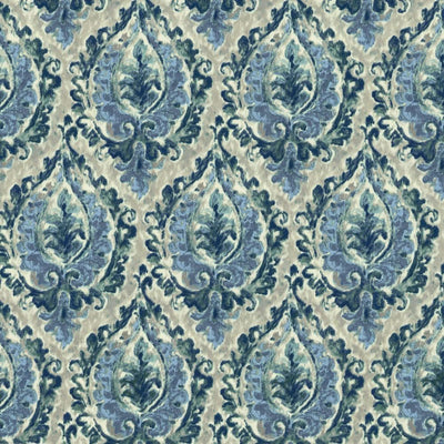 KASMIR FABRICS-OAK ALLEY - HARBOR