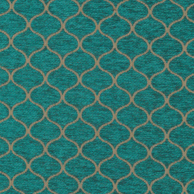 KASMIR FABRICS-OGEE TRELLIS - MARINA