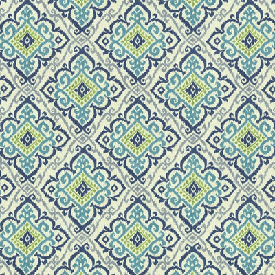 KASMIR FABRICS-OSWEGO - CAPRI BLUE