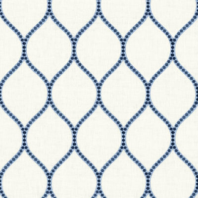 KASMIR FABRICS-OVERLAY - NAVY