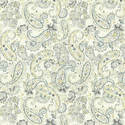 KASMIR FABRICS-PAISLEY PLAY - SURF