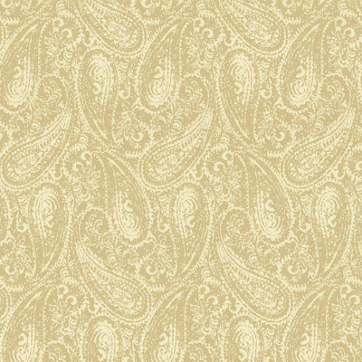 KASMIR FABRICS-PAISLEY SPLATTER - CHAMPAGNE
