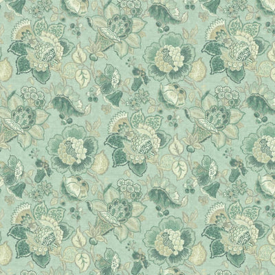 KASMIR FABRICS-PARISIAN PARK - SEAFOAM