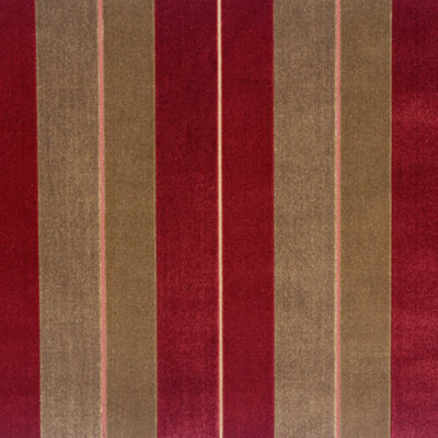 G P & J BAKER FABRICS - MARCO STRIPE - TERR/BISC