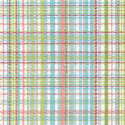 KASMIR FABRICS-PICKWICK PLAID - RAINBOW