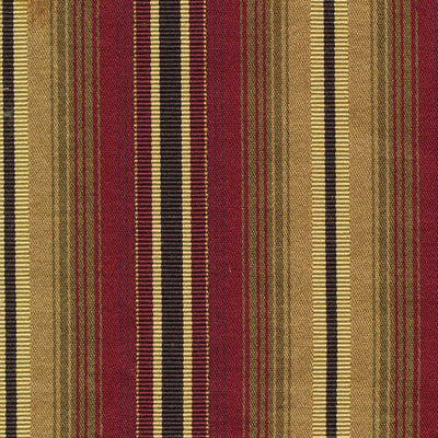 KASMIR FABRICS-PLACITAS STRIPE - VOLCANO