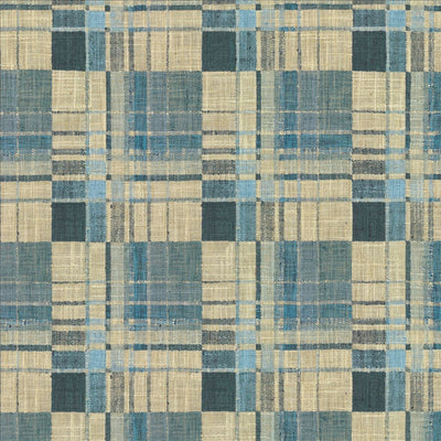 KASMIR FABRICS-PLAIDINGTON - SEAGLASS