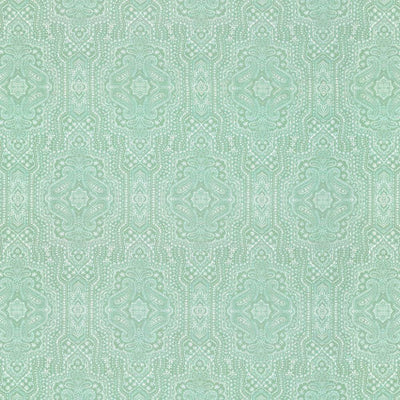 KASMIR FABRICS-PURANA PAISLEY - TURQUOISE