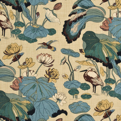 G P & J Baker Fabrics, a selection of fabrics such as velvet, damask, cotton, silk, linen and sheers.