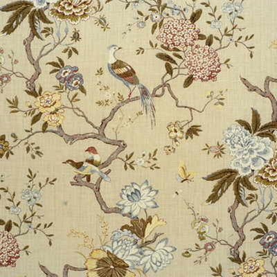 G P & J Baker Fabrics, a selection of fabrics such as velvet, damask, cotton, silk, linen and sheers.