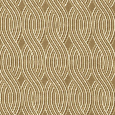 KASMIR FABRICS-RACING RIBBONS - CHAMPAGNE