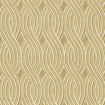 KASMIR FABRICS-RACING RIBBONS - CREAM