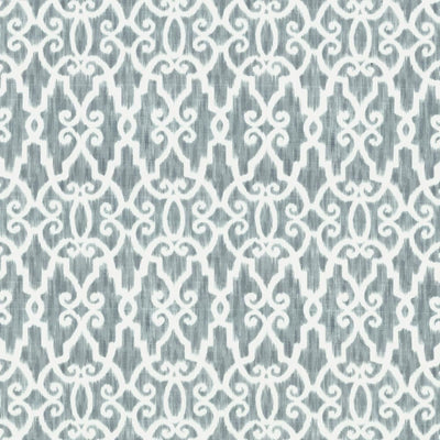 KASMIR FABRICS-RIMINI SCROLL - DENIM