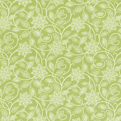 KASMIR FABRICS-ROMANCE - LIME