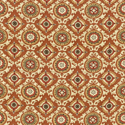 KASMIR FABRICS-SAN MATEO - PUMPKIN