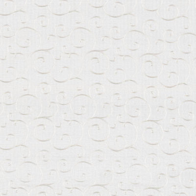 KASMIR FABRICS-SCROLLTOP - SNOW