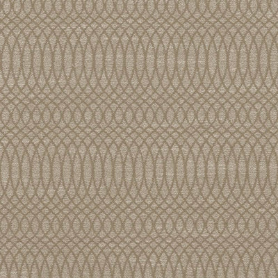 KASMIR FABRICS-SCROLLY STRIPE - FLAX