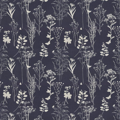 KASMIR FABRICS-SILHOUETTE - NAVY