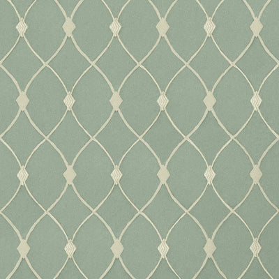KASMIR FABRICS-SLIPPER TRELLIS - MERMAID