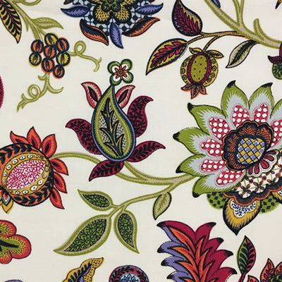 JF Fabrics , a selection of fabrics such as velvet, damask, cotton, silk, linen and sheers.