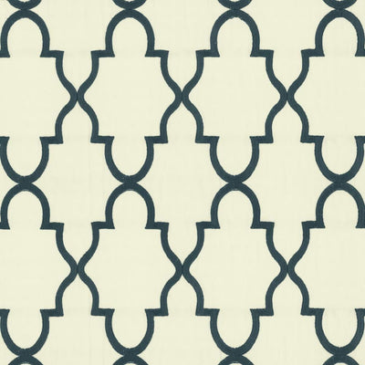 KASMIR FABRICS-SOLACE - BLUE