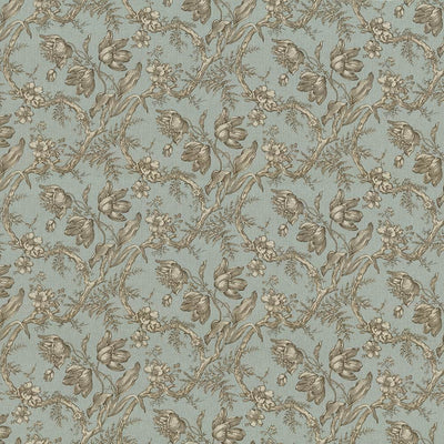 KASMIR FABRICS-SOUTHWOOD - AQUA