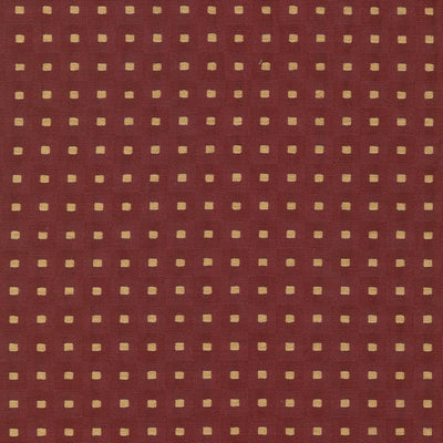 KASMIR FABRICS-SQUARE PEGS - RUBY