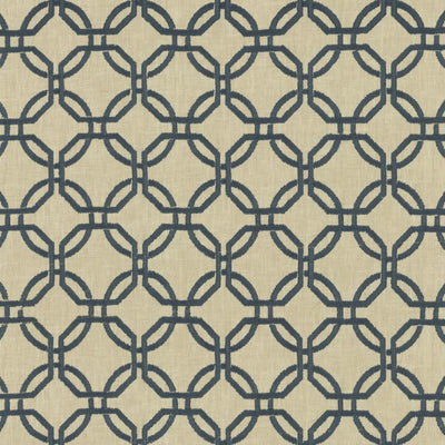 KASMIR FABRICS-SQUIRCLE - NAVY