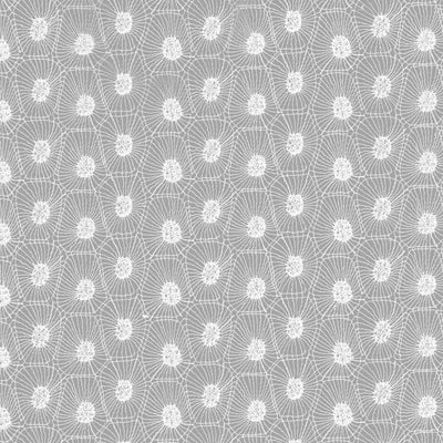 KASMIR FABRICS-STRATAGEMS - WHITE